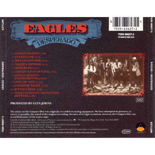 EAGLES - DESPERADO