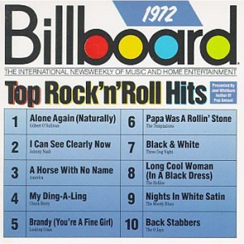 BILLBOARD - TOP ROCK N ROLL 1972