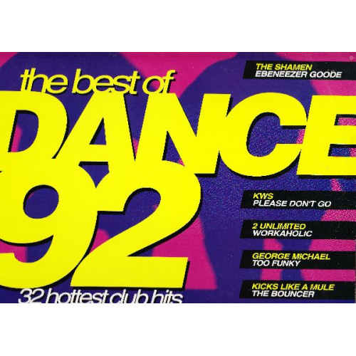 DANCE 92 THE BEST ( 2 LP )