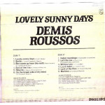 DEMIS ROUSSOS - LONELY SUNNY DAYS