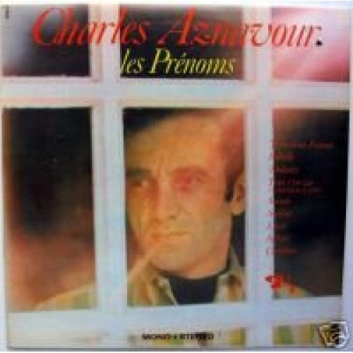 CHARLES AZNAVOUR - LES PRENOMS