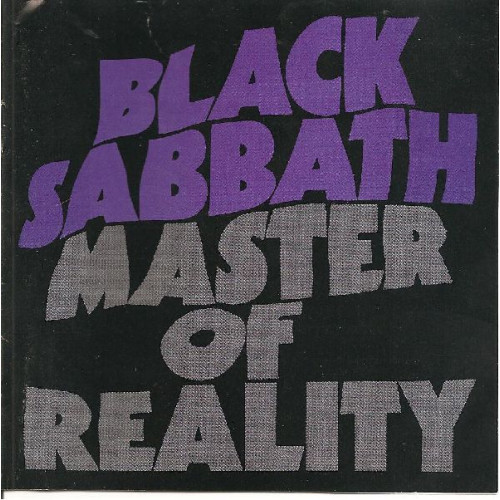 BLACK SABBATH - MASTER OF REALITY