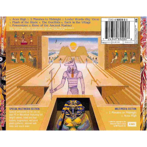 IRON MAIDEN - POWERSLAVE