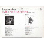 FAUSTO PAPETTI SAX - I REMEMBER No 2