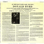 DONALD BYRD - AT THE HALF NOTE CAFE VOLUME I