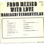 MARIACHI TENOCHTITLAN - FROM MEXICO WITH LOVE