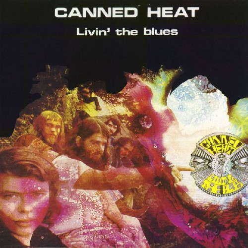 CANNED HEAT - LIVING THE BLUES ( 2 LP )