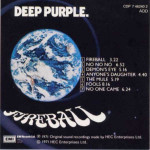 DEEP PURPLE - FIREBALL