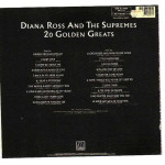 DIANA ROSS & THE SUPREMES - 20 GOLDEN GREATS