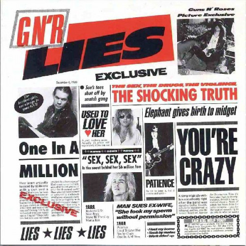 GUNS 'N' ROSES - G N' R LIES