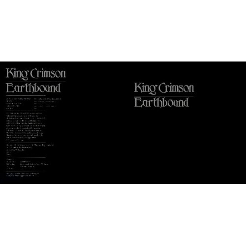 KING CRIMSON - EARTHBOUND (MADE IN ITALY)
