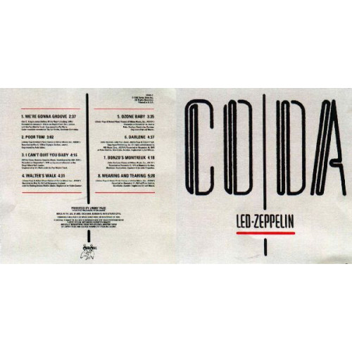 LED ZEPPELIN - CODA