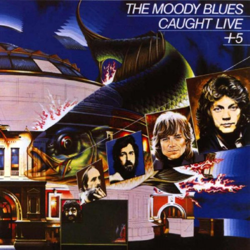 MOODY BLUES,THE - CAUGHT LIVE + 5 ( 2 LP )