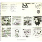 PAUL ANKA - THE ORIGINAL HITS OF PAUL ANKA VOL. 2