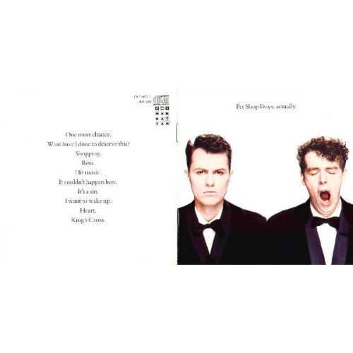 PET SHOP BOYS - ACTUALLY