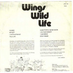 PAUL & LINDA MCCARTNEY - WINGS WILD LIFE