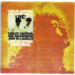 SANTANA CARLOS & BUDDY MILES - LIVE / SANTANA CARLOS & MAHAVISHNU JOHN MCLAUGHLIN - LOVE DEVOTION SURRENDER ( 2 LP )