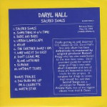 DARYL HALL - SACRED SONGS