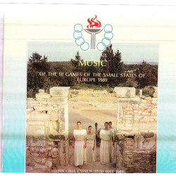 MUSIC OF THE III GAMES EUROPE 1989 - NICOSIA CYPRUS