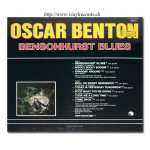 BENSONHURST BLUES - OSCAR BENTON BLUES BAND - OST
