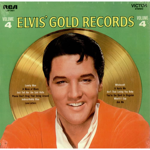 ELVIS PRESLEY - ELVI'S GOLDEN RECORDS VOL. 4